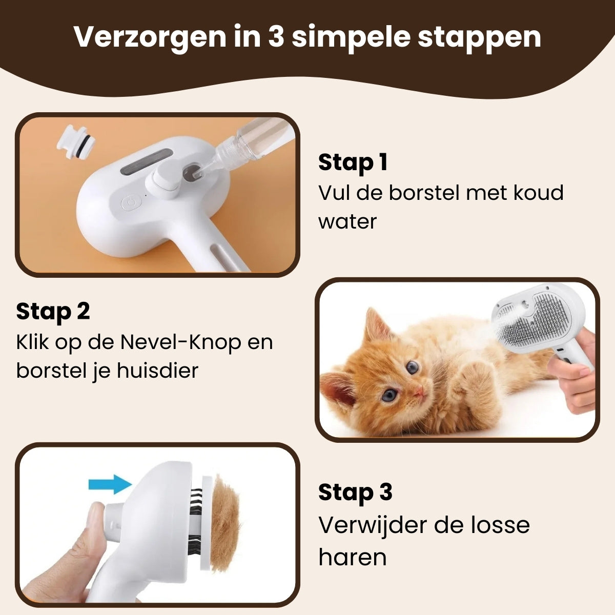 CharmPaws® Steami Pro Frisse Vacht Starter Set
