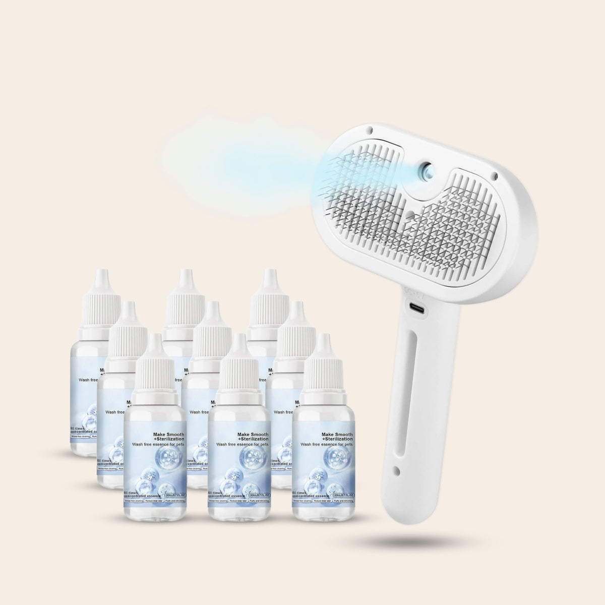 CharmPaws® Steami Pro Frisse Vacht Starter Set