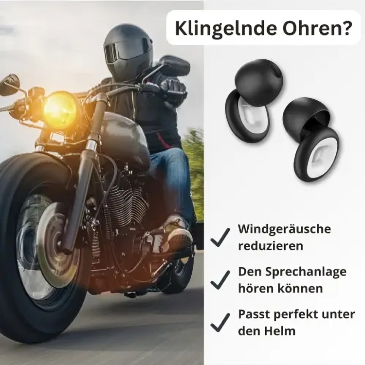 RoadQuiet | Oordopjes Voor Motorfietsen